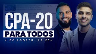 CPA-20 PARA TODOS! | EU ME BANCO EDUCAÇÃO