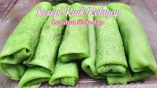 Cara Buat Kuih Ketayap @ Dadar Gulung Mudah dan Sedap