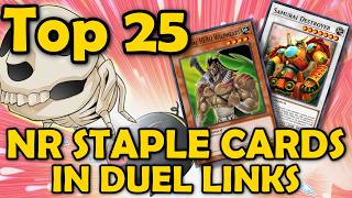 Top 25 NR Staple Cards in Duel Links