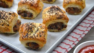 How to make Sausage Rolls, Apple & Blackpudding Flavour.