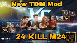 Pubg Mobile : New Mod TDM 21Kill M24🥳