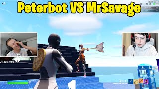 Peterbot VS MrSavage 1v1 TOXIC Buildfights!