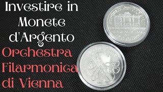 Il mio portafoglio di MONETE D'ARGENTO - Filarmonica di Vienna 🇦🇹 - Investire in monete d'Argento