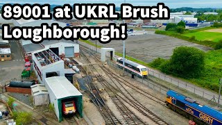 89001 'AVOCET' at UKRL Brush Loughborough - Plus Class 18, 37, 43, 60, 66, 73 & 92's also!