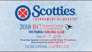 2018 BC Women's Curling Championship - Thompson vs. Van Osch