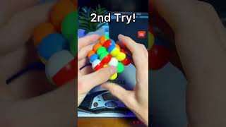 Rubik’s BALLS vs CONCAVE Cube #shorts