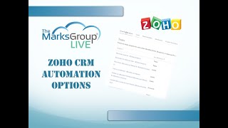 Zoho CRM Automation Options