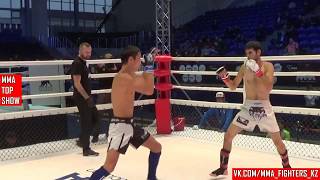 KAZ SANZHAR ADILOV VS ISROEL RAMAZANOV UZB [V WORLD MMA CHAMPIONSHIP ASTANA KAZAKHSTAN]