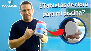 Tabletas de cloro para piscina | ¿Cómo se usan? ¿Cuántas se ponen? | ¡Todo lo que necesitas saber!