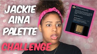 CHALLENGE ACCEPTED! JACKIE AINA PALETTE CHALLENGE | bossbelletheblog