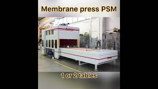 Presse a membrana Made in Italy 🇮🇹 20kg /cm2 per PVC lucido #dantoolscnc #woodworkingmachinery