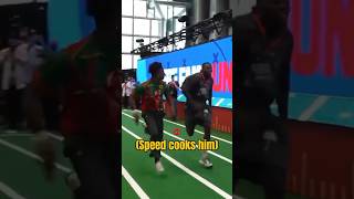 Speed smoked NFL Fastest player 🔥👀 #ishowspeed #funny #nfl #shorts