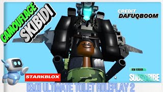 Ultimate skibidi Toilet Roleplay 2 leaks  (New bathtub and camo launcher )RP showcase on toilet lab