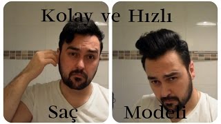 Kolay ve Hızlı Yapılabilen Saç Modeli-Sağlıklı Saçlar