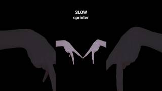 Sprinter slow ver.#sprinter #手振りの手だけの人 #tiktoktrend #tutorial #slowed #shorts