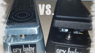 Dunlop Cry Baby Wylde Wah vs. GCB95