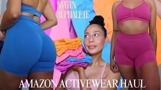 AMAZON SUMMER ACTIVEWEAR HAUL | NVGTN + ALPHALETE + ONER ACTIVE FINDS | newvisister try on review