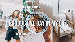 VLOG: healthy eating, office updates, packing orders, skincare