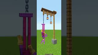 Hanging Jax in Minecraft #amazingdigitalcircus #digitalcircus #jax