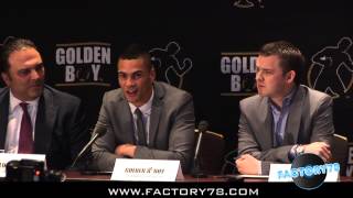 FACTORY78 - Anthony Ogogo (Golden Boy Press Conference) Pt. 1