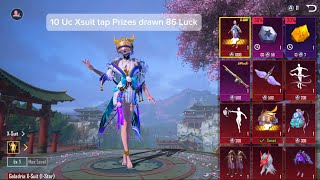 10 Uc Xsuit Tap Tap Prizes Drawn 86