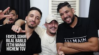 Hichem TGV/Bilal Babilo/Fethi Manar/Faycel Sghir- Sid L9adi Ana Machi Radi/Tebghi 24 cara ©️Miringé