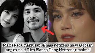 Maris Racal nakiusap sa mga netizens na wag ibash ang ex na si Rico Blanco! Ilang netizens umalma!