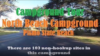 North Beach Campground Tour in Pismo State Beach, CA (September 2022)