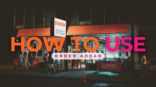 Dunkin Donuts – How to use the new Dunkin Donuts app