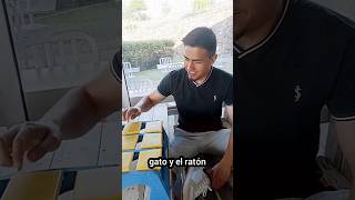 Reto jugando gato y el ratón 🐭😺 El que Pierda Paga! 🤑