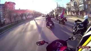 Like a biker. The first meeting 2014. Kirovograd. 29.03.2014