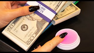 Nadex Fingertip Moistener Pads - Non-Slip Counting; Cash, Bills, Separating Documents and more.