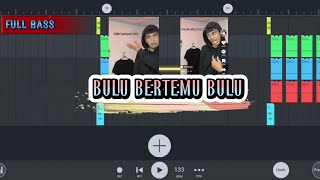 DJ BULU BERTEMU BULU FULL BASS GILA - ANYE MIX