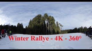 Winter Rallye - 4K - 360° - Rallye Österreich - SS 6 - Jännerrallye 2018