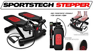 Sportstech STX300 Stepper im Test-Vergleich 2024 🥇 Günstiger 2in1 Twister mit Power Ropes