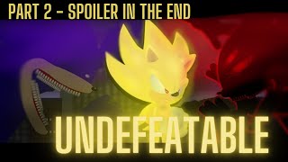 Shin Sonic vs Super Sonic (UNDEFEATABLE) - The Sonic Tapes (stick nodes)