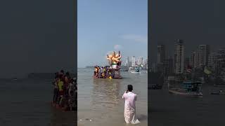 Ganpati visarjan #ytshorts #hindufestival #ganpatibappamorya #ganeshafestival