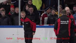 1. Bundesliga Süd Herren Winter 2022/23 SpVgg Oberkreuzberg gegen EC Passau Neustift