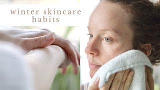 WINTER SKINCARE HABITS + how I care for my dry/sensitive skin