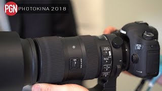 NEW SIGMA LENSES - Preview of the Sigma 60-600mm, 70-200mm, 28mm, 40mm and 56mm lenses @ Photokina