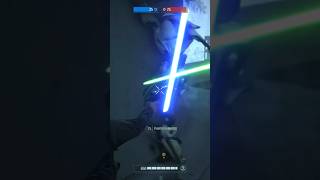 Han Solo Untouchable Blicks General Grievous: Heroes vs Villains #starwars #battlefront2 #shorts