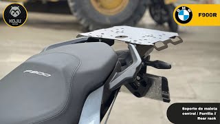 🔧🧰 BMW F900R // Instalación soporte de  maleta central KOJU // Rear Rack instalation