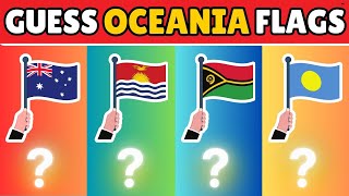 GUESS OCEANIA FLAGS | GUESS THE FLAG | FLAG QUIZ #flag #quiz #oceania