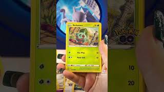 Pokemon Go Trading Card Game Booster Pack Opening