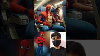 Superheroes 1st time in ✈️ gone wrong 😂 All Marvel Dc Characters #avengers #shorts #marvel