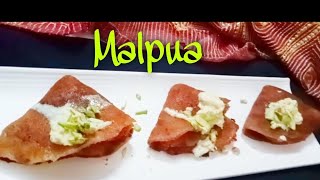 Malpua Gud Aate ke/ Malpua Rabdri / Meetha Pooda Recipe / jassu's food paradise