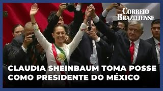 PRIMEIRA PRESIDENTE MULHER DA HISTÓRIA DO MÉXICO TOMA POSSE