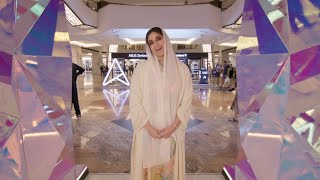 Latifa Alshamsi at World of Fashion 2022 at Mall of the Emirates