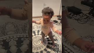 #birthdaydance #wheneverwherever #2024 #babywalker #melaninbabies #babygirl #blackpink #walkingvideo