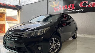 Toyota Corolla 2.0 XEi 2015 Automático - King Car Multimarcas